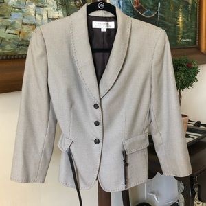 Tahari Beige Blazer